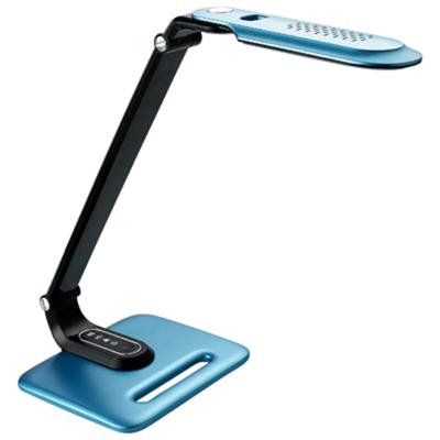LED Bureaulamp 8W - Dimbaar Natuurlijk Wit 5000K - Mat Blauw