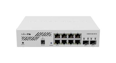 Mikrotik CSS610-8G-2S+IN netwerk-switch Gigabit Ethernet (10/100/1000) Wit Power over Ethernet (PoE) Mikrotik CSS610-8G-2S+IN netwerk-switch Gigabit Ethernet (10/100/1000) Wit Power over Ethernet (PoE)