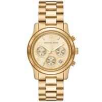 Michael Kors MK7323 Horloge Runway Chronograaf staal goudkleurig 38 mm - thumbnail
