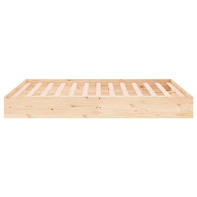 Bedframe massief hout 120x200 cm