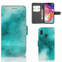 Hoesje Samsung Galaxy A70 Painting Blue - thumbnail