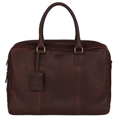 Burkely Antique Avery Worker 15.6" laptop bag-Brown