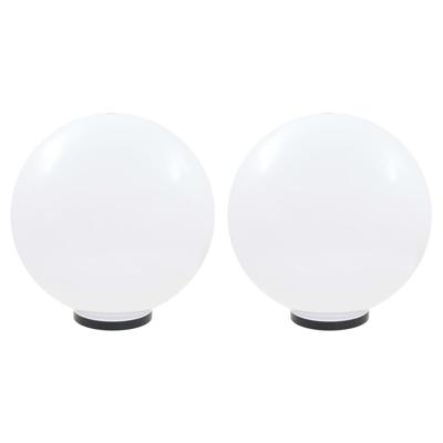 VidaXL Led-bollampen 2 st rond 50 cm pmma VidaXL Led-bollampen 2 st rond 50 cm pmma