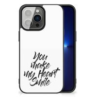 iPhone 13 Pro | Telefoon Hoesje | met tekst Heart Smile - thumbnail