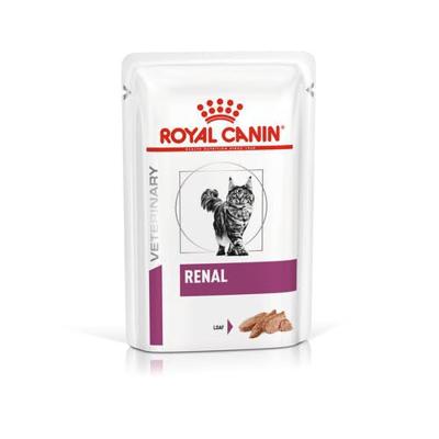 Royal Canin Cat Renal Chicken Gravy Pouch Wet 12x85g