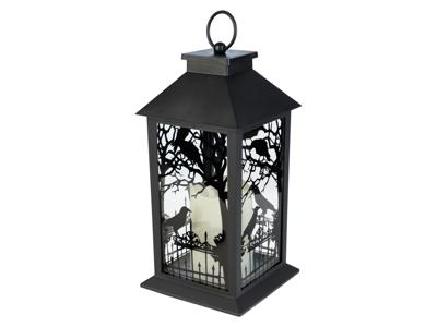 LIVARNO home Halloween lamp (vierkant/wit)