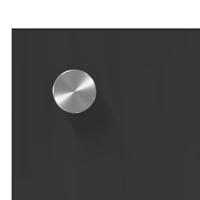 VidaXL Keuken spatscherm 2 pcs donkergrijs 80 x 50 cm gehard glas - thumbnail