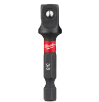 Milwaukee SHOCKWAVE™ Adapter 7/16" zeskant - 1/2" vierkant - 4932480586 - thumbnail
