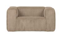 WOOOD Fauteuil 'Bean' Rib, kleur Travertin - thumbnail