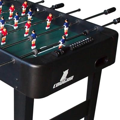 Cougar tafelvoetbalspel 122 x 61 x 79 cm zwart Cougar tafelvoetbalspel 122 x 61 x 79 cm zwart