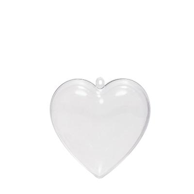 Vaessen Creative • plastic hart 2-delig 6cm 300pcs
