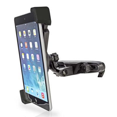 Nedis TCMT300BK Tablethouder Voor Auto Tot 12" Raam- En Hoofdsteun