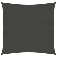 VidaXL Zonnezeil 160 g/m² 3x3 m hdpe antracietkleurig - thumbnail