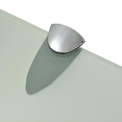 Zwevend schap 60x10 cm 8 mm glas