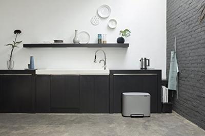 Brabantia Bo Pedaalemmer 34 Liter (11+23 Liter) Brabantia Bo Pedaalemmer 34 Liter (11+23 Liter)