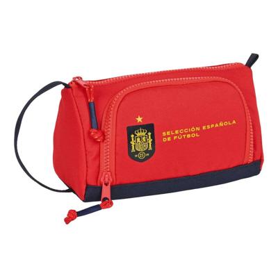 Schoolpennenzak RFEF Blauw Rood 20 x 11 x 8.5 cm (32 Onderdelen)
