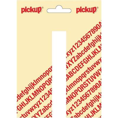 Plakletter Nobel Sticker witte letter I wit Pickup - Pickup