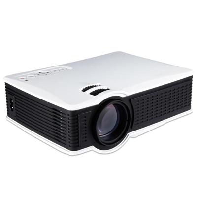 LY-40 1800 Lumens 1280x800 Home Theater LED Projector with Remote Control Support AV & USB & VGA & HDMI (White)