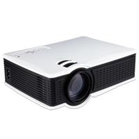 LY-40 1800 Lumens 1280x800 Home Theater LED Projector with Remote Control Support AV & USB & VGA & HDMI (White) - thumbnail