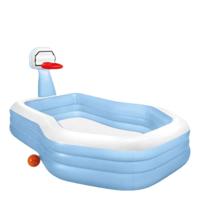 Intex 57183NP Shootin'Hoops Opblaasbaar Zwembad 257x188x130 cm - thumbnail