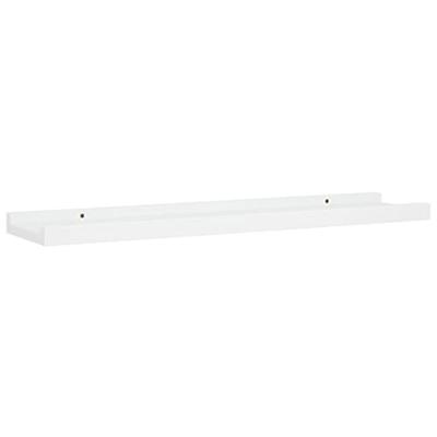 VidaXL Fotoplanken 2 st 60x9x3 cm mdf wit