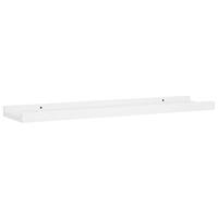 VidaXL Fotoplanken 2 st 60x9x3 cm mdf wit - thumbnail