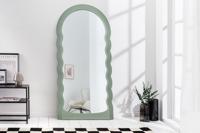 Design wandspiegel WAVE 160cm saliegroen - 43157 - thumbnail