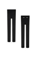 NoBell Meisjes panty 60 denier - Ranty - Zwart - thumbnail