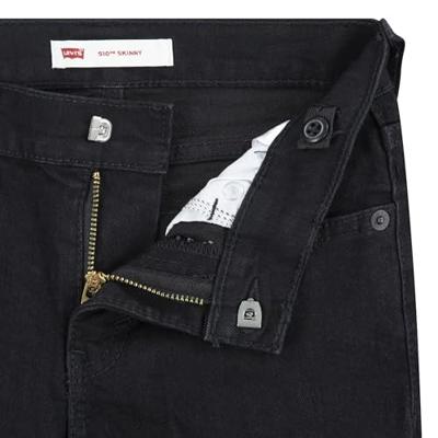 Skinny jeans voor jongens 510 van Levi's zwart Skinny jeans voor jongens 510 van Levi's zwart