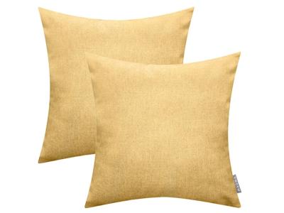 MAGMA Kussenhoes (50 x 50 cm, Mosterdgeel)