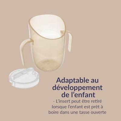 Difrax LOVI Genius Cup Oefenbeker Nude