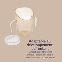 Difrax LOVI Genius Cup Oefenbeker Nude - thumbnail