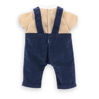 Corolle t-shirt en marineblauw overall, 30cm - thumbnail