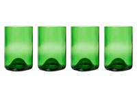 Rebottled glazen - 4-pack - green - thumbnail