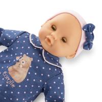 Baby Calin Capucine teddybeer blauw - thumbnail