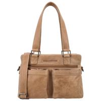 Hide & stitches porto handtas-Taupe - thumbnail