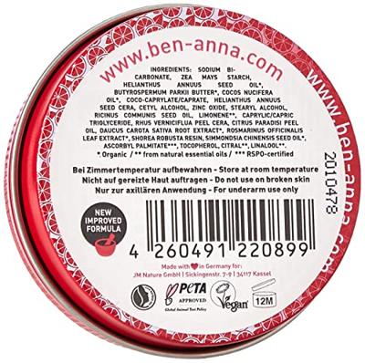 Ben & Anna Deodorant Crème - Pink Grapefruit - thumbnail