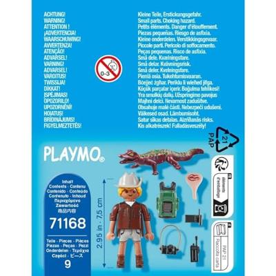 Playmobil 71168 Special Plus Onderzoeker met Kaaiman