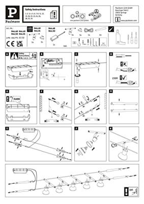 Paulmann 12V-kabelsysteem lamp GU5.3 Chroom (mat)
