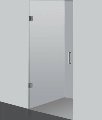 Aqua Royal Nisdeur Zonder Profiel 8 mm - 70x200 cm Aqua Royal Nisdeur Zonder Profiel 8 mm - 70x200 cm