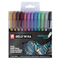 Set Balpennen Talens Sakura Gelly Roll Metallic 12 Onderdelen - thumbnail