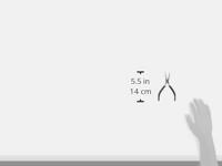 C.K T3777 Elektronica en fijnmechanica Spitsbektang Recht 145 mm - thumbnail