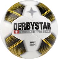 Derbystar Voetbal Apus X-Tra TT Geel/Wit - thumbnail