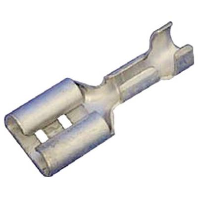 Intercable 180276 Platte stekker (female) Vertint Insteekbreedte: 4.8 mm Insteekdikte: 0.8 mm Ongeïsoleerd Blauw 1 stuk(s)