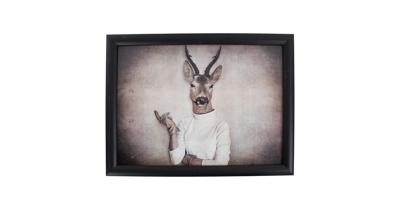 Schootkussen - Laptray - Mrs. Hert (43 x 33 cm)