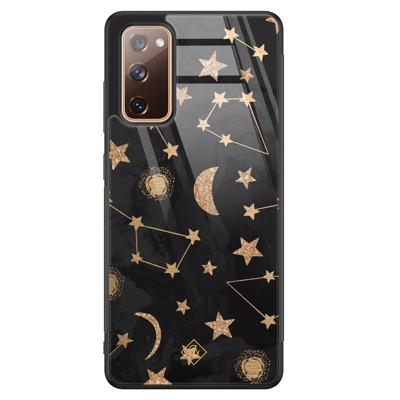 Samsung Galaxy S20 FE glazen hardcase - Counting the stars Samsung Galaxy S20 FE glazen hardcase - Counting the stars