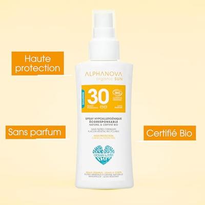 Alphanova Sun Alphanova Sun Sun Spray Spf30 Gevoelige Huid (90g)