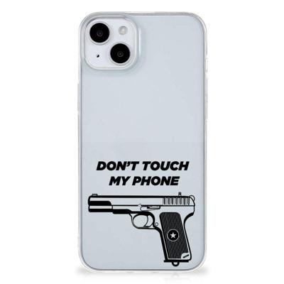 iPhone 15 Silicone-hoesje Pistol DTMP