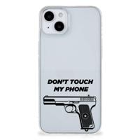 iPhone 15 Silicone-hoesje Pistol DTMP - thumbnail