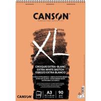 Canson schetsboek XL Extra White, 90 g/m², ft A3, 120 vel - thumbnail